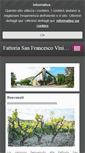 Mobile Screenshot of fattoriasanfrancesco.it